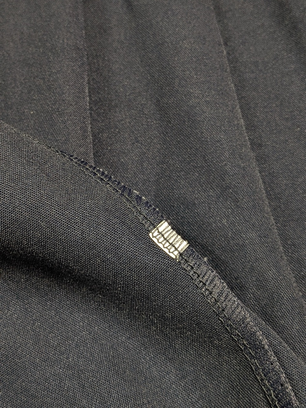 Navy Pleated Mini Skirt - Picture 5 of 6